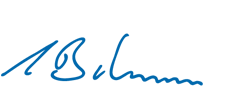 Signature Kai Beckmann, Member of the Executive Board (handwriting)