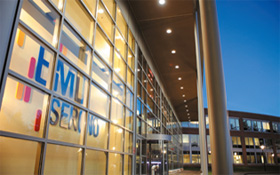 architecture photo of the EMD Serono building in USA (photo)