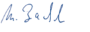 Signature "Matthias Zachert" &ndash; Chief Financial Officer (handwriting)