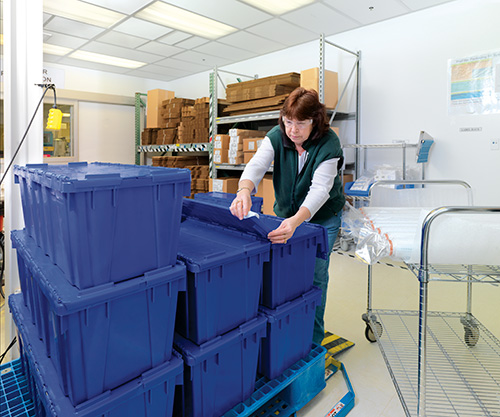 Wiederverwertung und Recycling | Merck Millipore entwickelt wiederverwendbare Verpackungssysteme. (Foto)