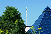 Climate protection| The thermal exhaust air cleaning plant combusts exhaust gas while recovering energy at the same time. (Picture)