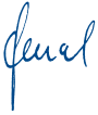 Unterschrift "Manfred Jenal" &ndash; Wirtschaftspr&uuml;fer (Handschrift)