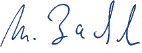 Signature Matthias Zachert (handwriting) Signature Matthias Zachert (handwriting)