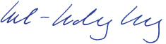 Unterschrift Unterschrift
