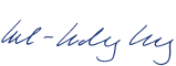 Unterschrift "Karl-Ludwig Kley" &ndash; Vorsitzender der Gesch&auml;ftsleitung (Handschrift)