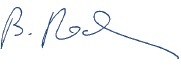 Signature Bernd Reckmann (handwriting)