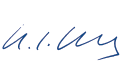 Unterschrift Karl-Ludwig Kley (Handschrift)