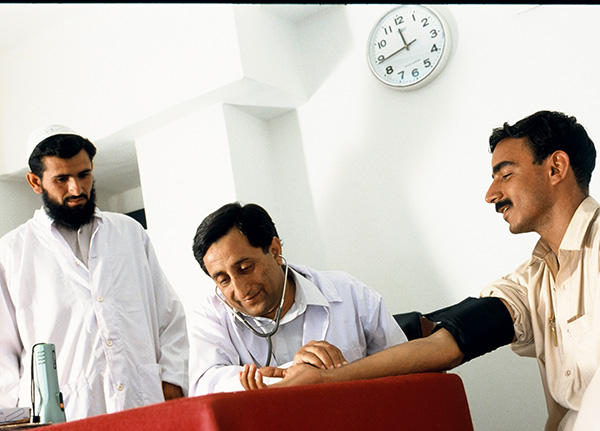 Interactions in the health care system (Picture)