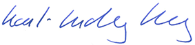 Signature of Karl-Ludwig Kley (handwriting) Signature of Karl-Ludwig Kley (handwriting)